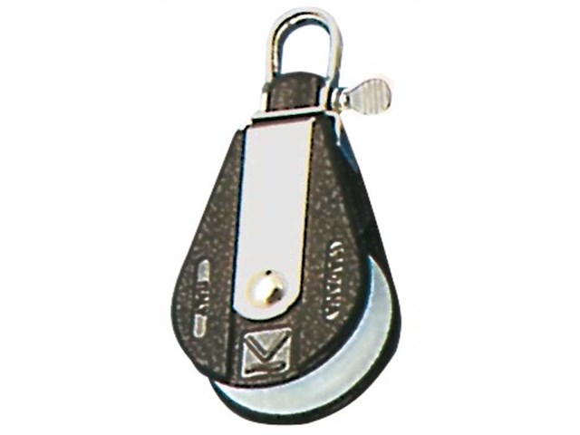 Bozzello 1 puleggia + attacco fisso o girevole VIADANA - "C"