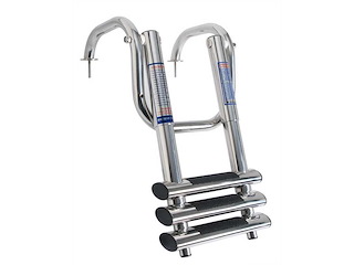 Scaletta telescopica supercompatta 3 gradini