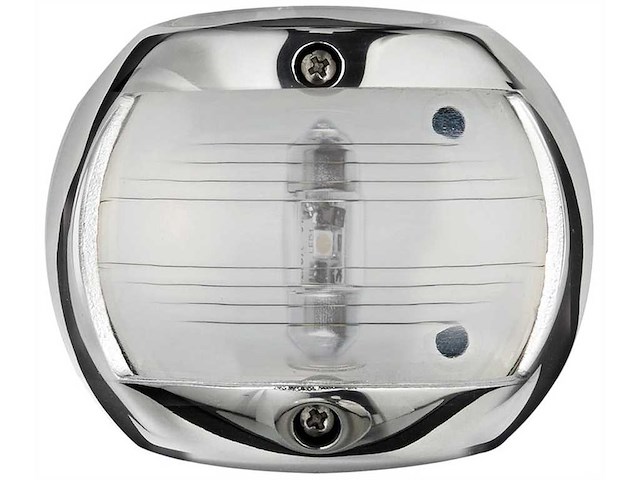 Luce di navigazione Compact in acciaio inox - LED - Poppa
