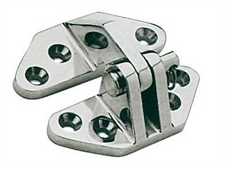 Cerniera per boccaporti 67 x 73 mm.