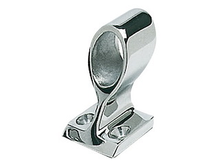 Supporto centrale per corrimano - Ø 22 x 48 h mm. -