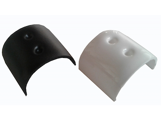 Coprigiunta per bottazzo Radial in PVC 52 mm. - Grigio -