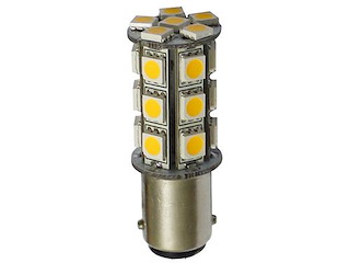 Lampadina a 24 led - attacco BA15D  - Pin paralleli -