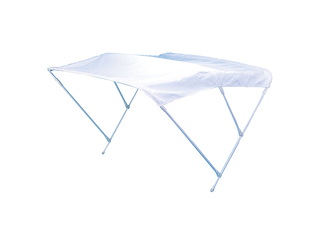 Capottina parasole 3 archi col. bianco 170 cm