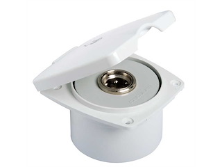 Presa acqua lavaggio ponte New Edge - Bianco