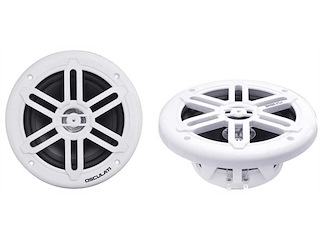Casse stereo doppio cono bianche 8" - 2X180W