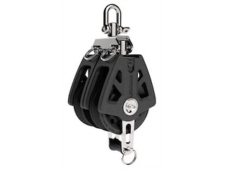 Bozzello LEWMAR Synchro doppio con arricavo - Ø 50 mm per cime da 6/10 Ø mm