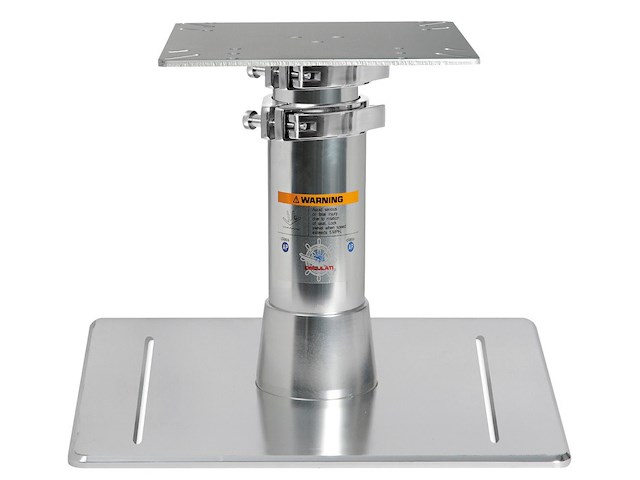 Gamba tavolo Heavy Duty a base quadrata