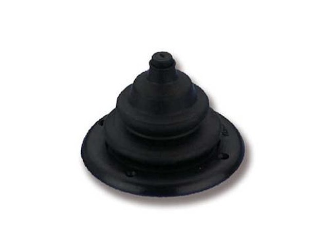 Cuffia passacavo a soffietto nera - 152 mm . -