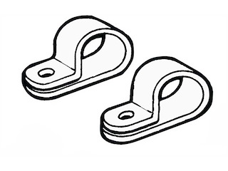 Passacavi in Nylon - MAX 25,4 mm blister da 10 pz