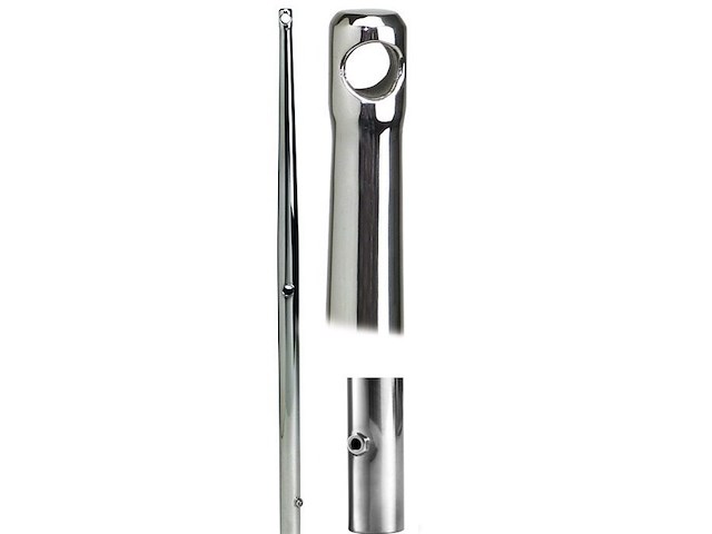 Candeliere inox 625 mm