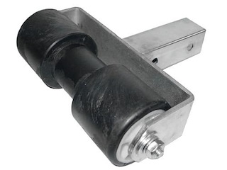 Rullo centrale fisso - Tubo 30 x 30 - Rullo 200 mm. -