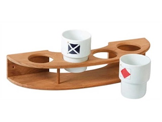 Portabicchiere curvilineo - 4 Bicchieri