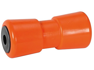 Rullo centrale Arancione Ø 81 x 185 foro Ø 21 mm - Deluxe