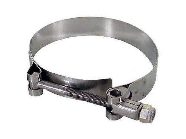 Fascette stringitubo a collare con bullone - 52 / 55 mm. -