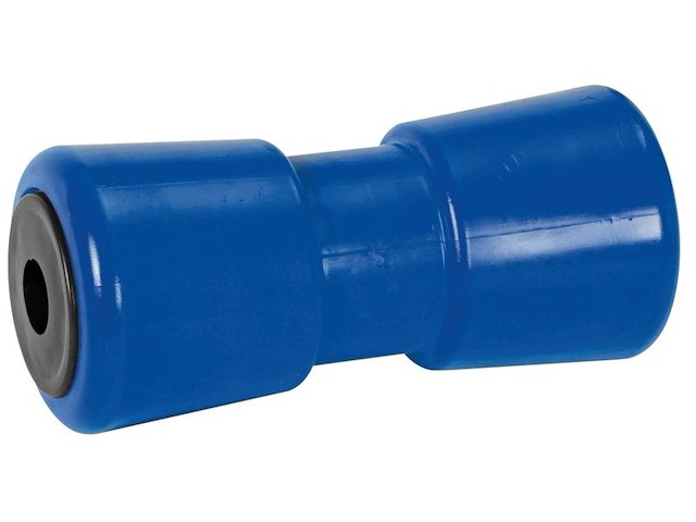 Rullo centrale Blu Ø 75 x 200 foro Ø 21 mm - Deluxe