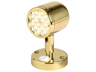 Faretto a LED Joy - Ottone luce