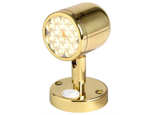 Faretto a LED Joy - Ottone luce