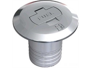 Tappo Fuel in ottone Ø 38 mm - Dritto