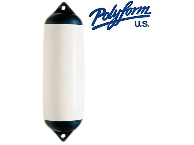 Parabordo Polyform cilindrico F3 - Testa Nera -