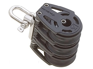 Bozzello 3 pulegge (testa universale) VIADANA - "B"