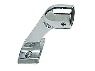 Supporto terminale per corrimano - Ø 22 x 64 h mm. -