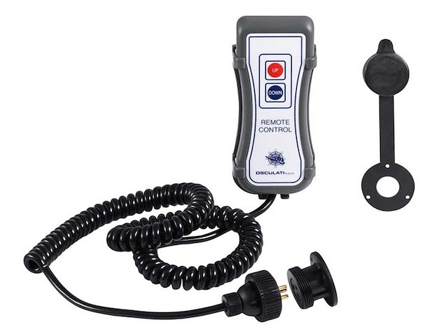 Pulsantiera a mano per azionare i salpa ancore elettrici