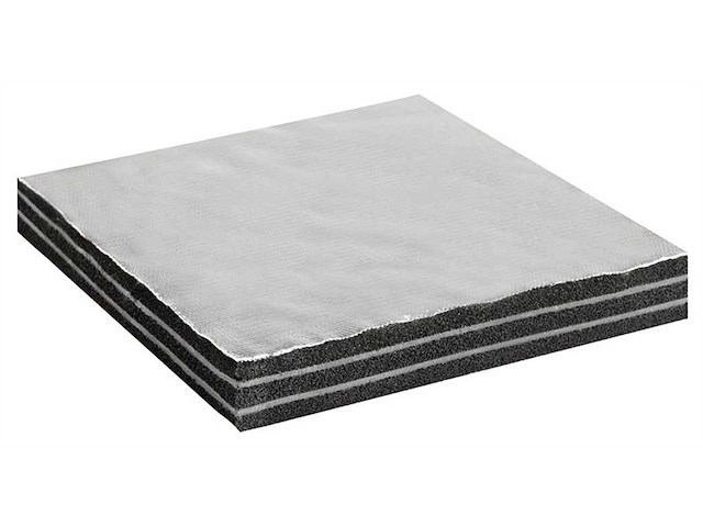 Pannello fonoassorbenti e fonoimpedenti con tessuto in fibra di vetro MAXI 