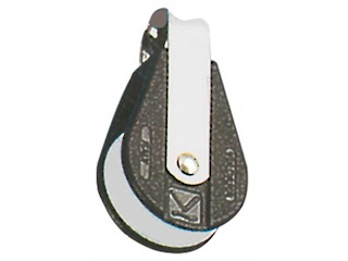 Bozzello 1 puleggia + attacco fisso VIADANA - "A"