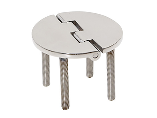 Cerniera in acciaio inox Ø 65 mm