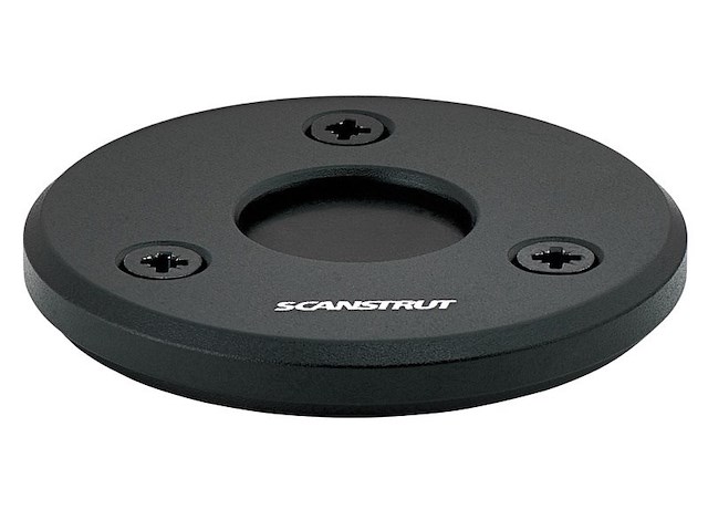 Passacavi alluminio nero Low Profile Ø 2/8 mm