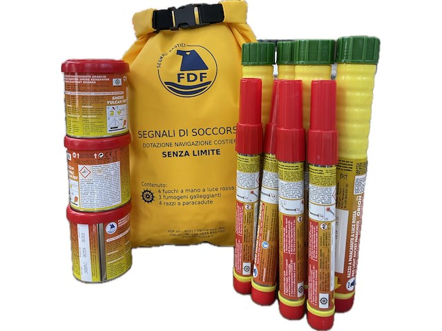 Segnali di soccorso oltre 50 miglia / senza limiti