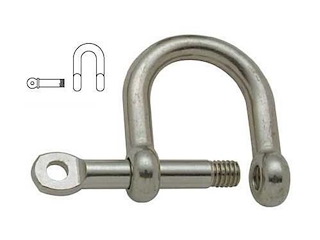 Grillo in acciaio inox mod Largo 8 x 48 mm