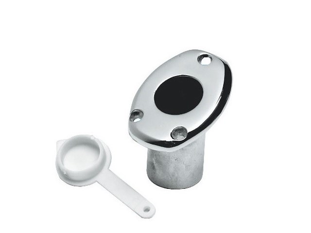 Basetta ad incasso per asta porta bandiera 