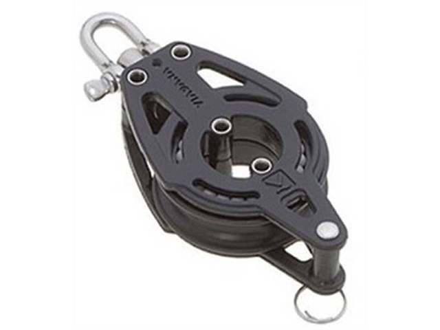 Bozzello 1 puleggia girevole o bloccabile con arricavo VIADANA - "A"