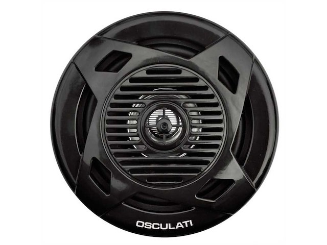 Casse stereo a doppio cono Osculati - 5,25" Nero