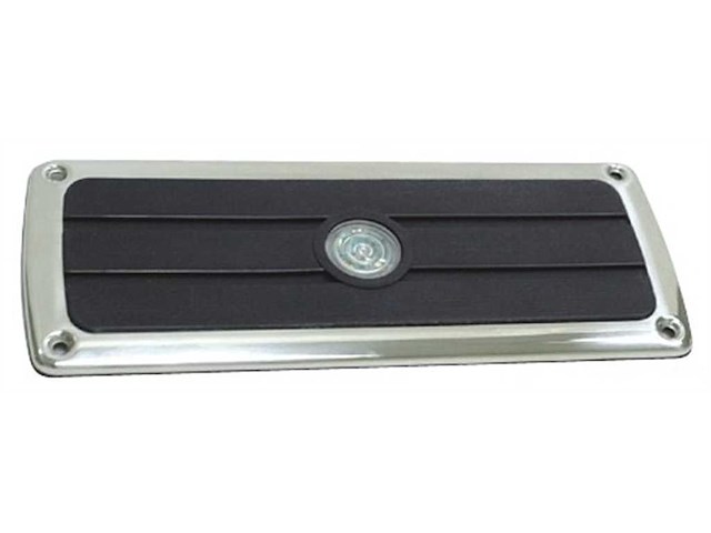 Pedana con cornice + Led - 222 x 86 mm. -