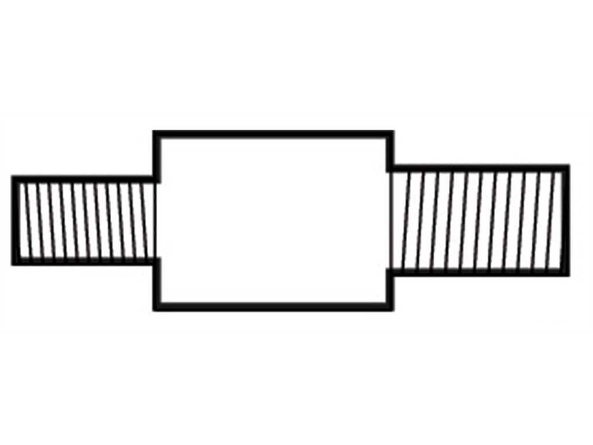 Barilotto scambiatore di calore - 14,5 x 36 mm