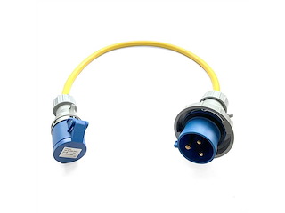 Cavo adattatore da presa 16 amper a spina 32 amper