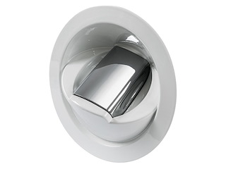 Doccia Saturn con base verticale bianca