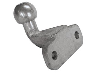 Sfera per gancio rimorchio - modello a squadra -