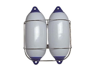 Portaparabordo per 2 parabordi 150 mm