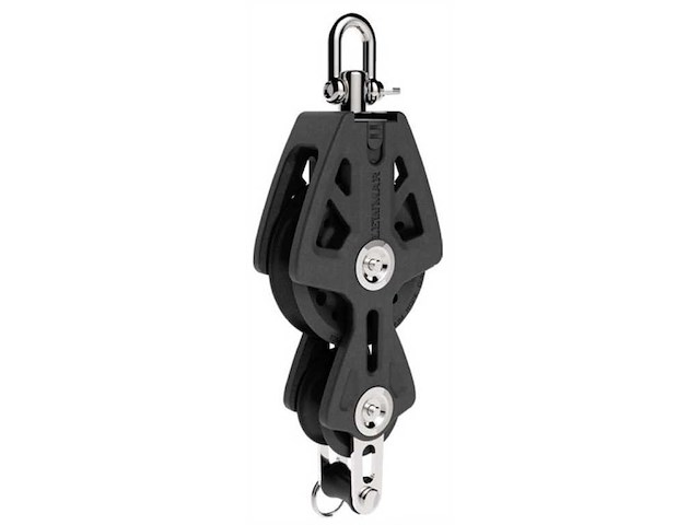 Bozzello LEWMAR Synchro a violino con arricavo - Ø 72 mm per cime da 10/12 Ø mm