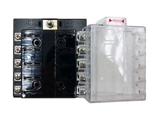 Scatola portafusibili - Positivo in comune 150 A - 10 Posizioni - 