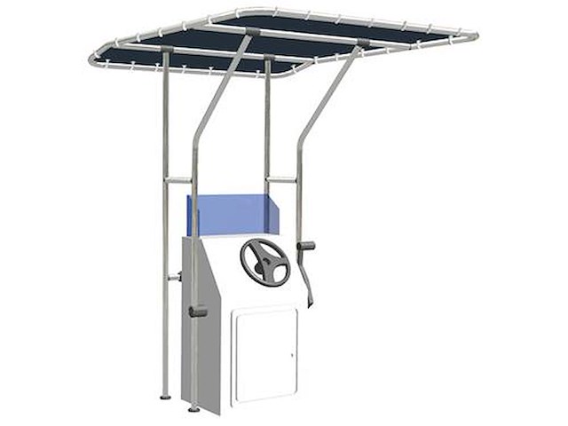 T-Top in lega leggera - Larghezza 120 cm. -