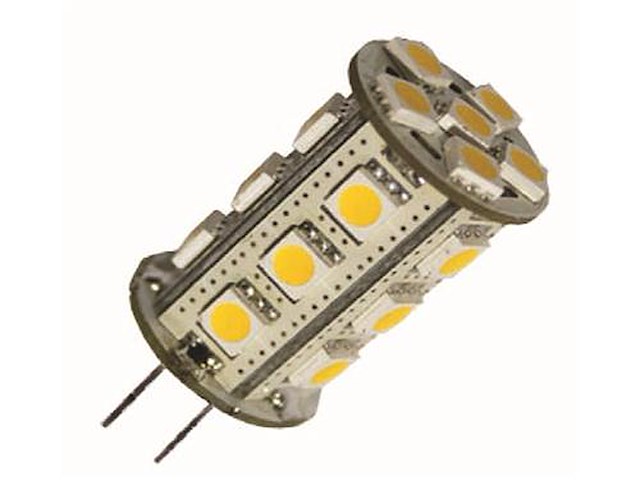 Lampadina a led - G4 Tower a 18 Led  luce calda - 