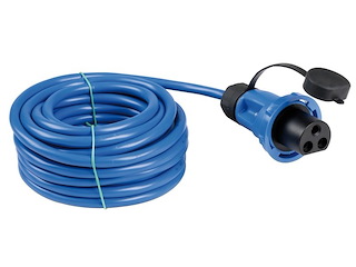Spina Cruiser + cavo 15 m + spina industriale 16A