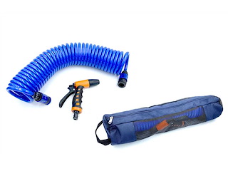 Tubo retrattile lavaggio barca + sacca 15 mt. .