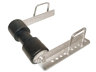 Staffa con rullo posteriore reggichiglia - Singolo -