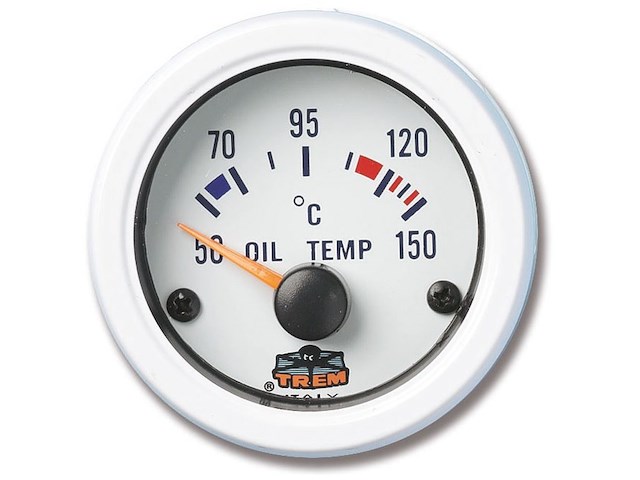 Indicatore temperatura olio colore bianco
